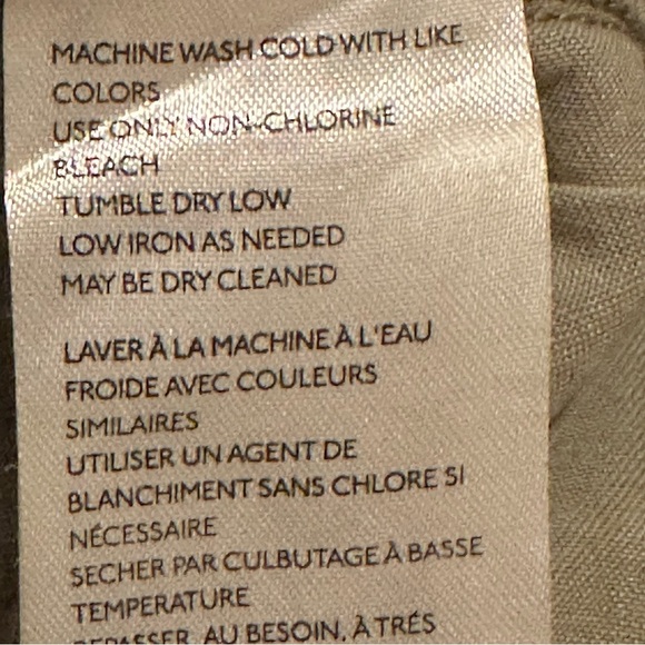 We The Free Jeans Womens Crop 29x 25.5 Distressed Green High Rise Frayed Stretch - Picture 10 of 13